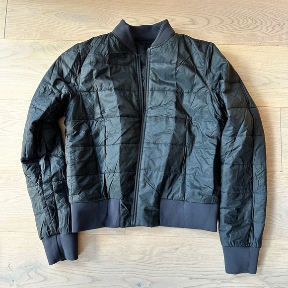 lululemon reversible non-stop bomber jacket - Picture 1 of 5